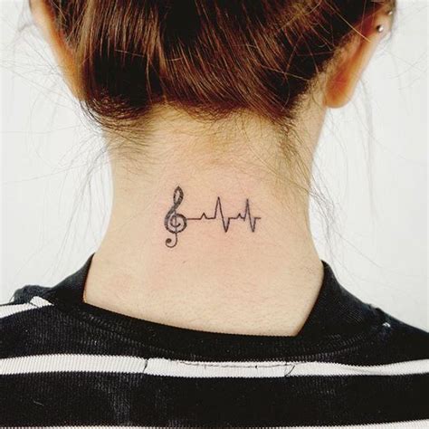 diseños tatuajes de notas musicales|More.